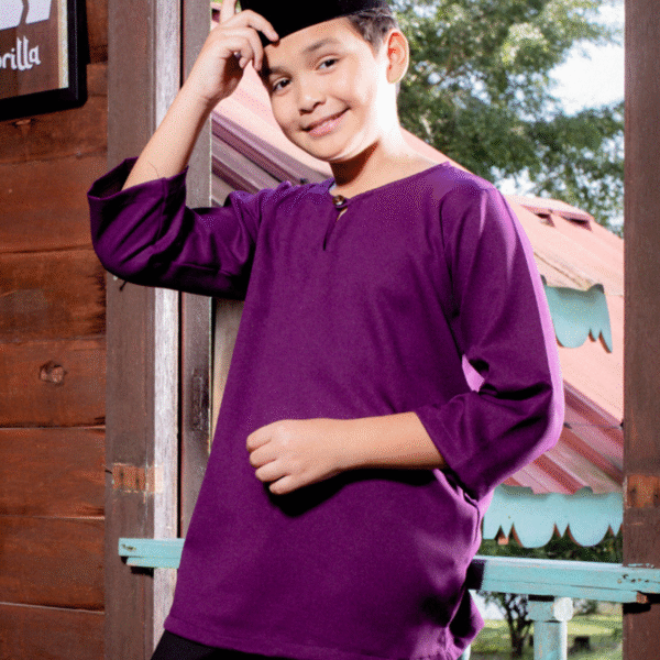 Dark Purple for Kids