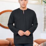 Black for Men: Lengan Panjang