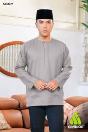 Grey for Men: Lengan Panjang