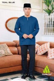 Teal Blue for Men: Lengan Panjang - Image 2
